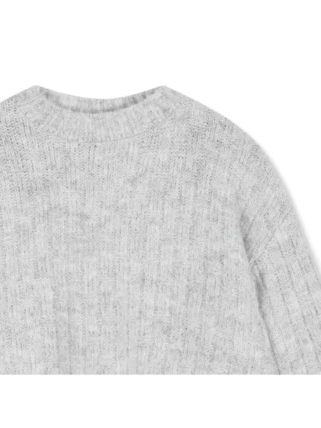 Sweter dziecięcy Billieblush szary
