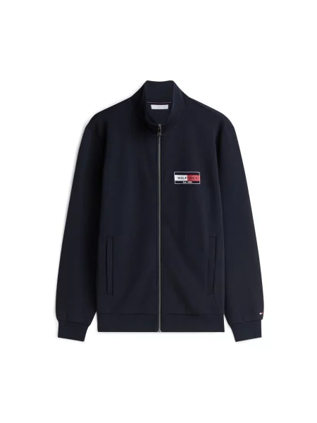 Bunda Tommy Hilfiger modrá