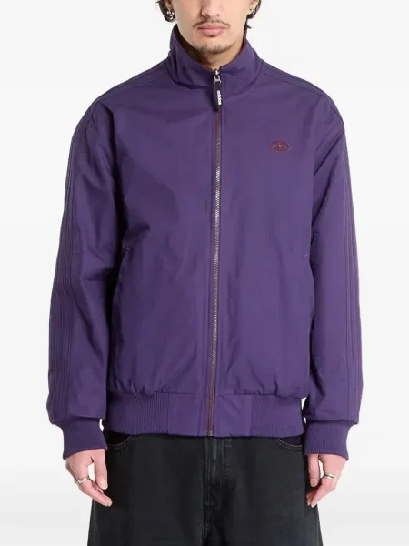 Hanorac Adidas cu imagine cu dungi alergare negru