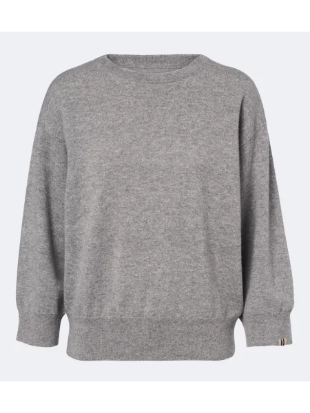 Pulover Extreme Cashmere din cașmir gri