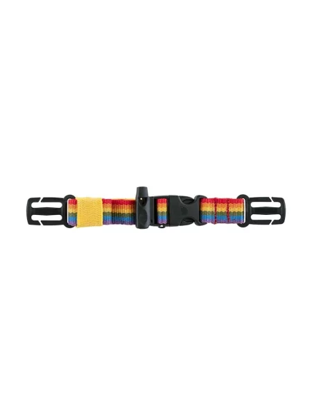 Pásek Fjallraven Kanken Rainbow Chest Strap malý vzorovaný
