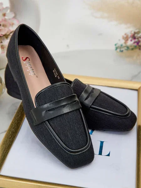 Mocasini Resti negru