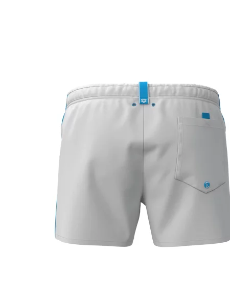 ARENA Șorturi de baie SIDE TAPES BEACH X-SHORT' alb