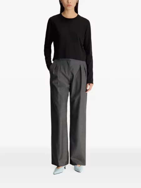 Pantaloni Loulou De Saison gri