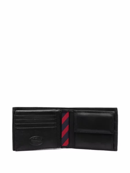 Portofel Tommy Hilfiger cu autograf negru