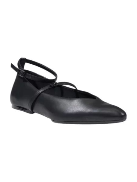 Armani Exchange baleriny czarny