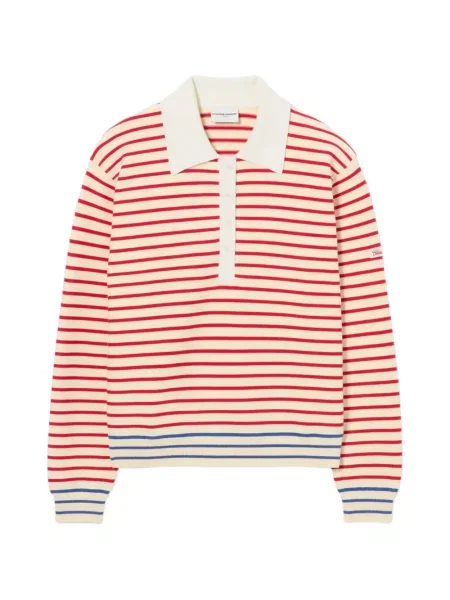 Tricou polo Claudie Pierlot cu dungi