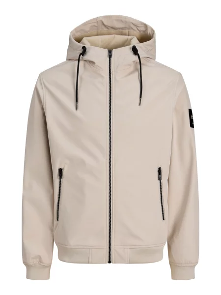 JACK & JONES Prehodna jakna slonovina črna