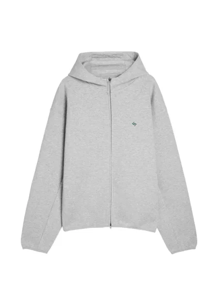 Суичър с качулка Represent 247 сиво