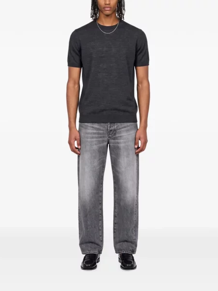 Scurt tricou Kangra gri