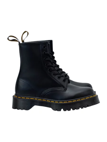 Botki Dr. Martens skórzane czarne