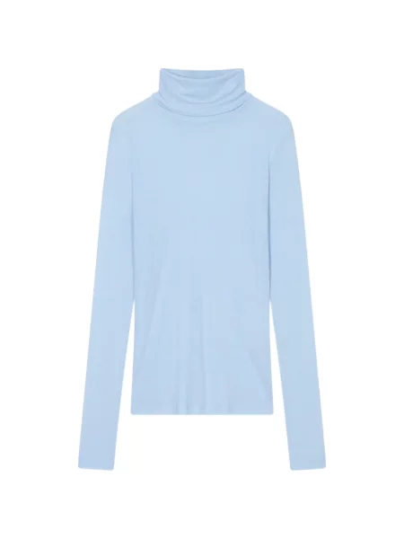 Lung tricou Closed albastru