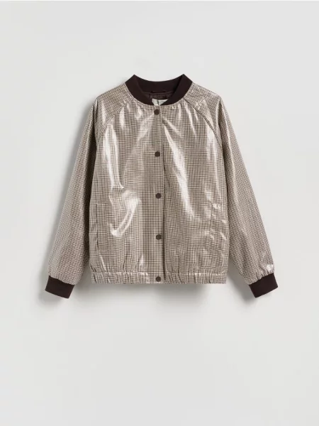 Reserved Kurtka bomber w kratę wielobarwny