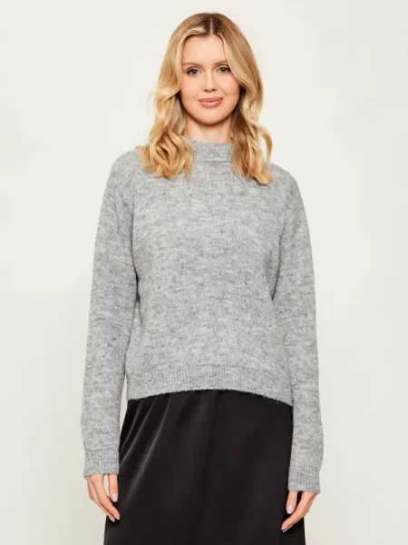 Joop! Jeans Pulover Kalissa | Modern fit cu adaos de lână gri