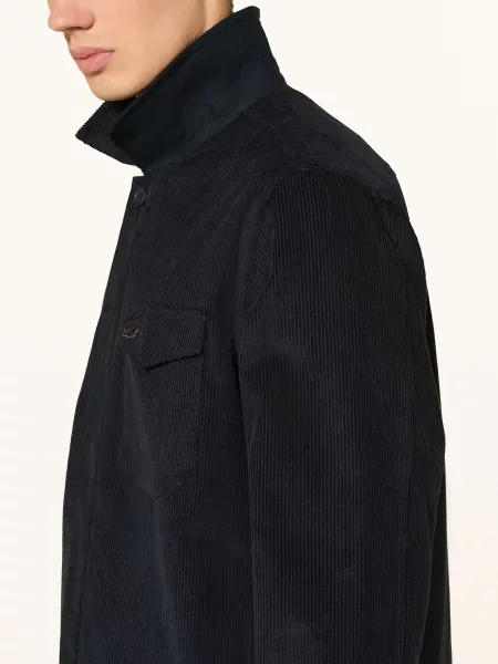 Koszula FRED PERRY Corduroy Overshirt Navy XL granatowa