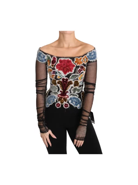 Top Dolce And Gabbana z siateczką z siateczki