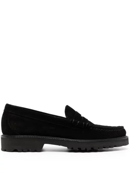 Pantofi loafer G.h. Bass & Co din piele de căprioară negru