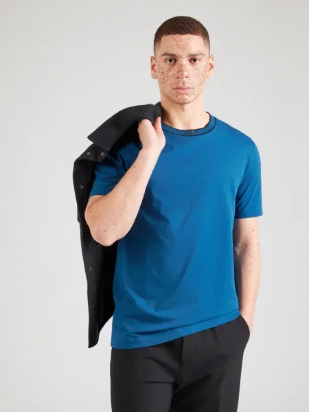 BOSS Tricou albastru