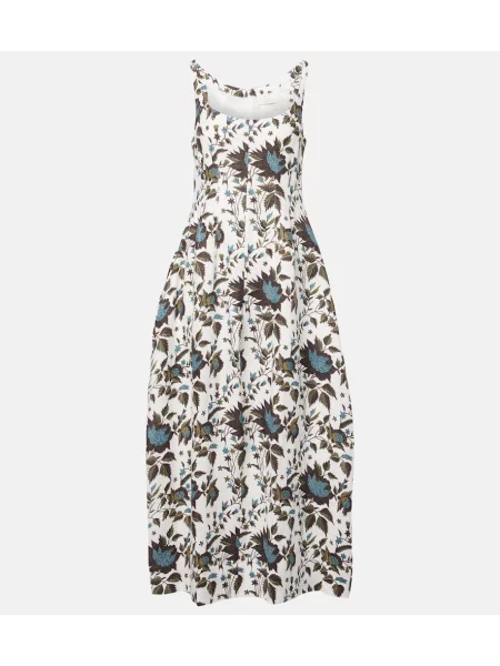 Rochie maxi Faithfull de in cu imagine de costum gri