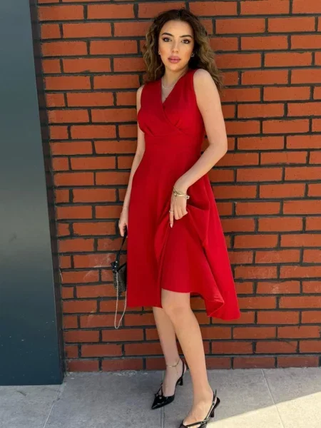 JANE's Šaty červená