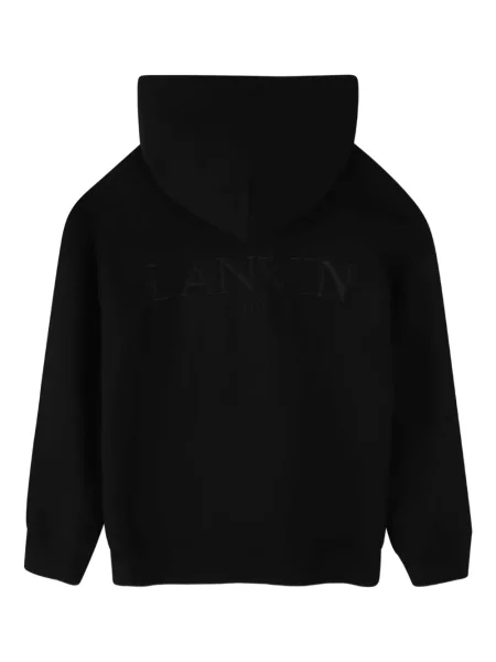 Bluza z kapturem dziecięca Lanvin Enfant czarna