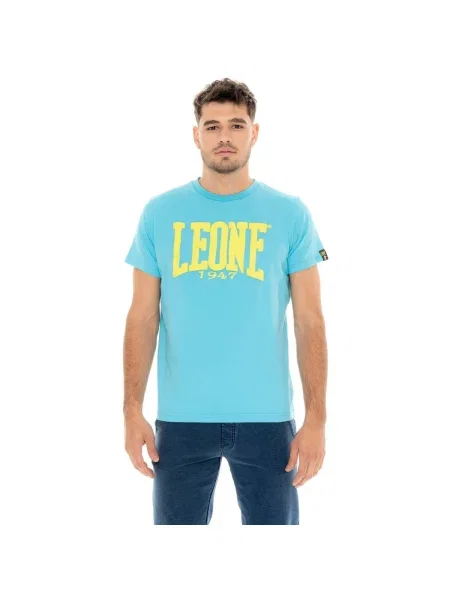 Scurt tricou Leone 1947 cu mâneci scurte albastru
