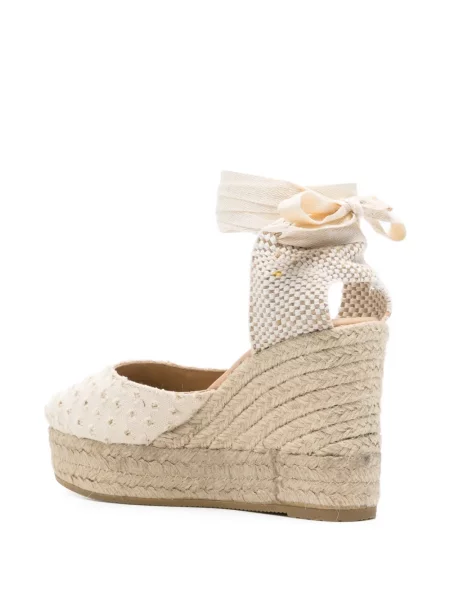 Fűzős csipkés espadrilles Manebi