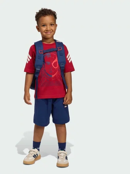 Дитячий Спортивний костюм adidas Marvel бордовий