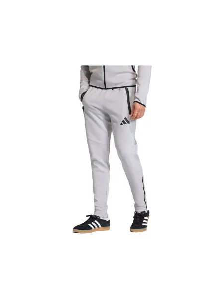 Hlače za trening adidas Performance siva