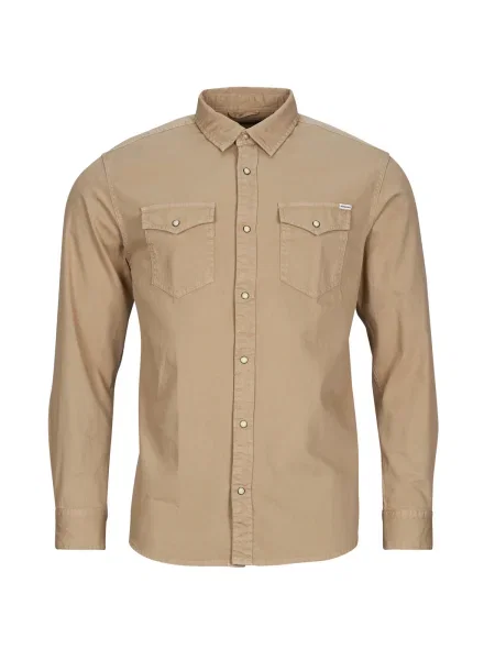 Cămașă Jack & Jones bej