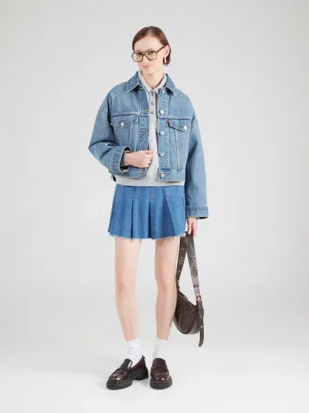 LEVI'S ® Prechodná bunda denim modrá