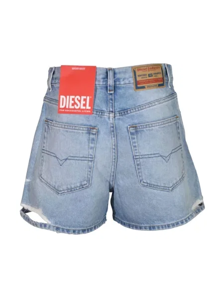 Szorty jeansowe Diesel niebieskie