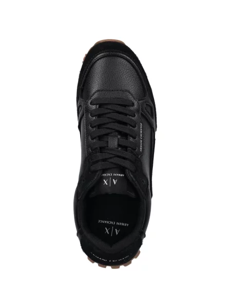 Sneakerși Armani Exchange negru