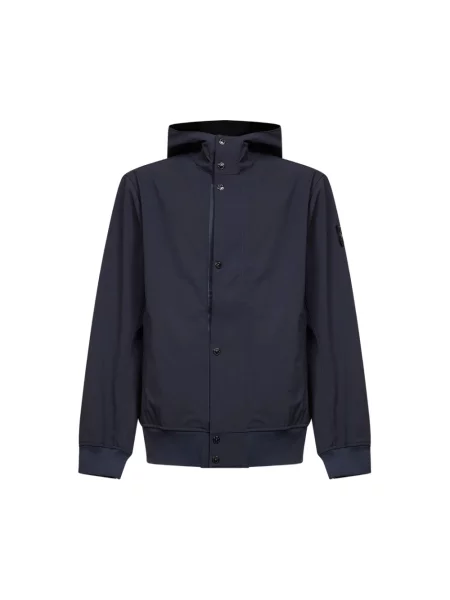 Lekka kurtka Stone Island z kamieniami niebieska