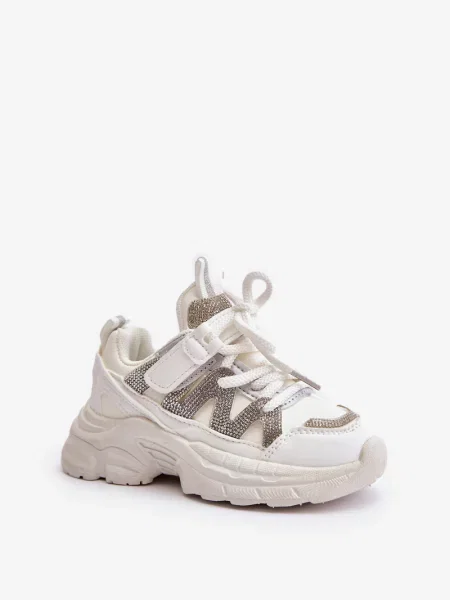 Sneakerși copii Boto alb