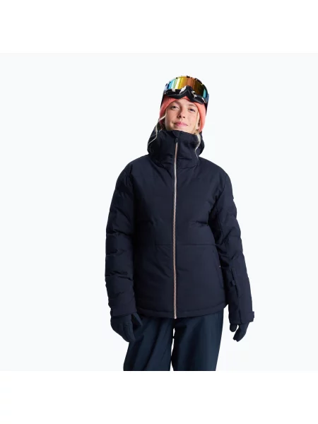 Geacă de snowboard pentru femei ROXY Snowyhill Puffy true black negru