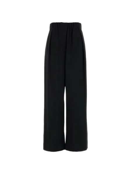 Pantaloni Jil Sander din crep negru