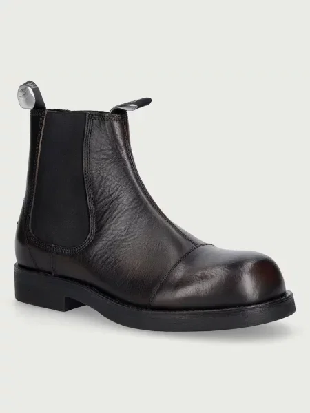 Maison Margiela ghete scurte pentru bărbați din piele