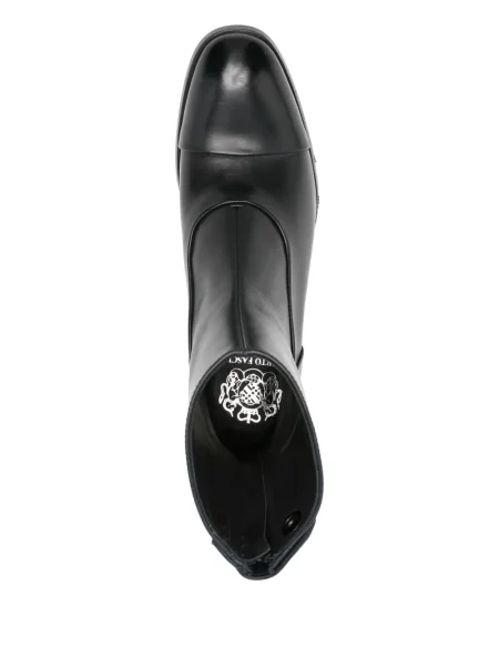 Botine Alberto Fasciani din piele negru