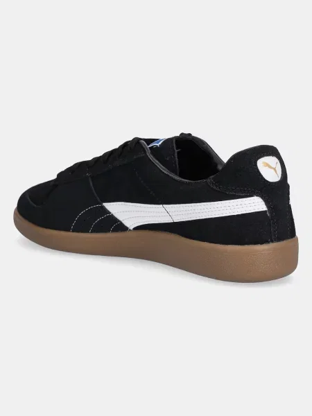 Замшевые кроссовки Puma черные