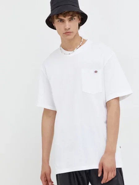 Tricou Dickies cu mâneci scurte alb
