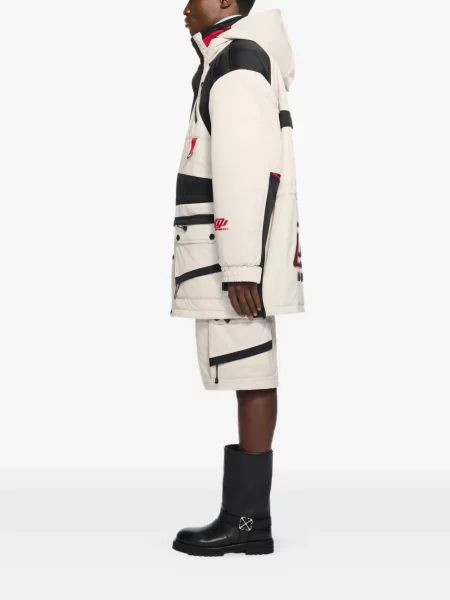 Geacă parka Off-white alb
