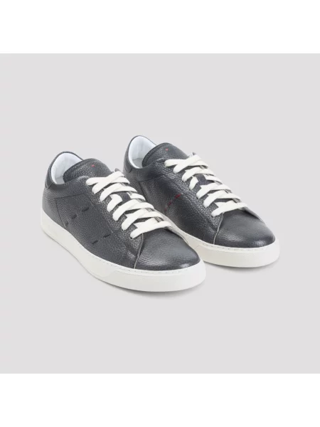 Sneakersy Kiton skórzane szare