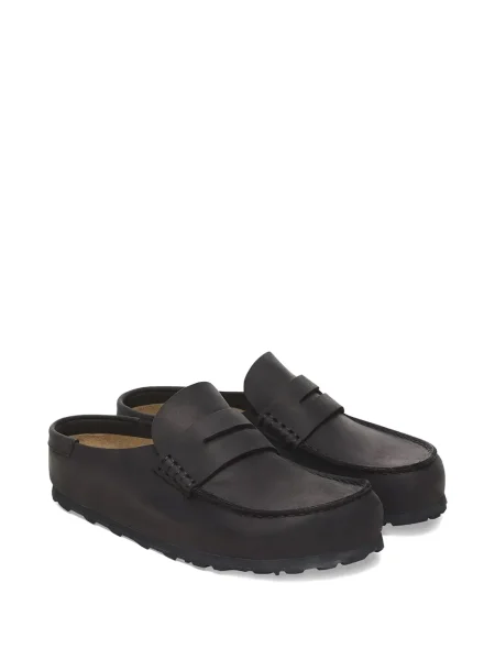 Papuci Birkenstock din piele negru