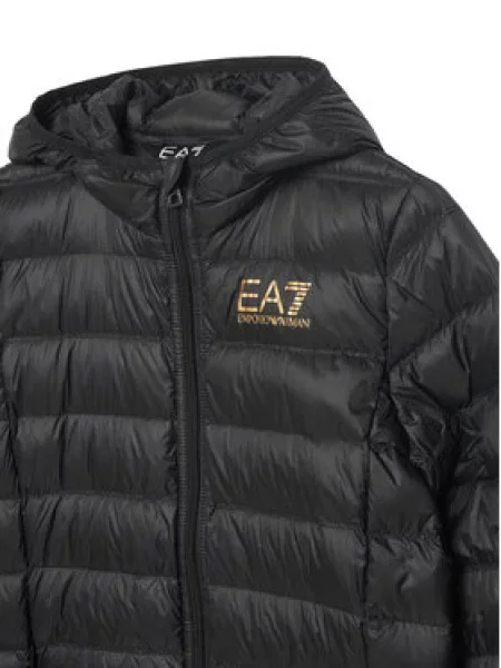 Vatovaná bunda Emporio Armani černá