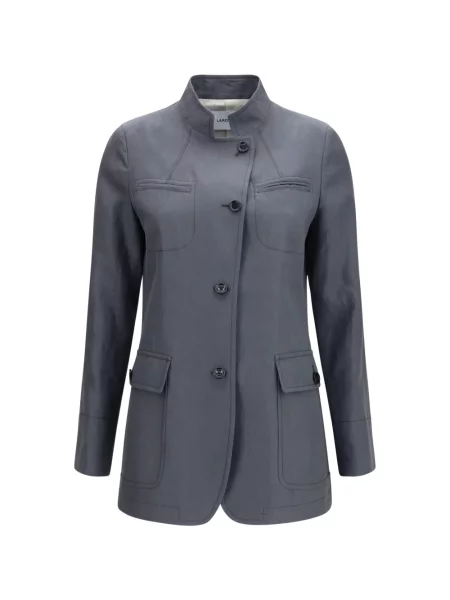 Kurtka Lardini ze stójką szara