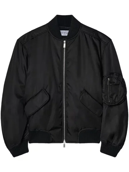 Kurtka bomber Off-white biały