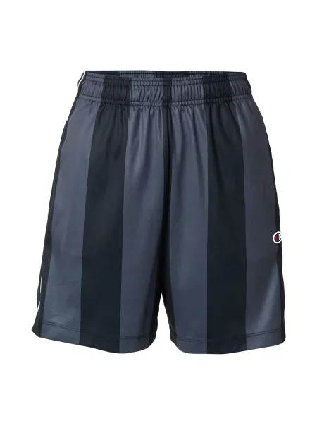 Champion Pantaloni gri metalic / negru alb