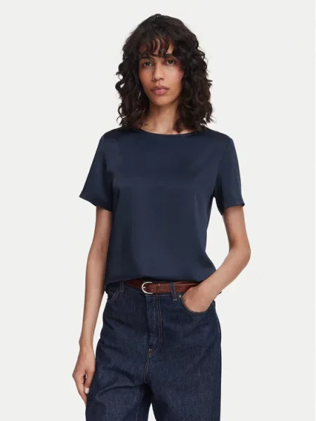 Weekend Max Mara Блуза Gilbert Тъмносин