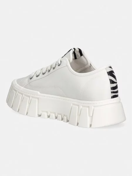 Tommy Jeans TJ PLATFORM SNEAKER ZEBRA sneakersy białe